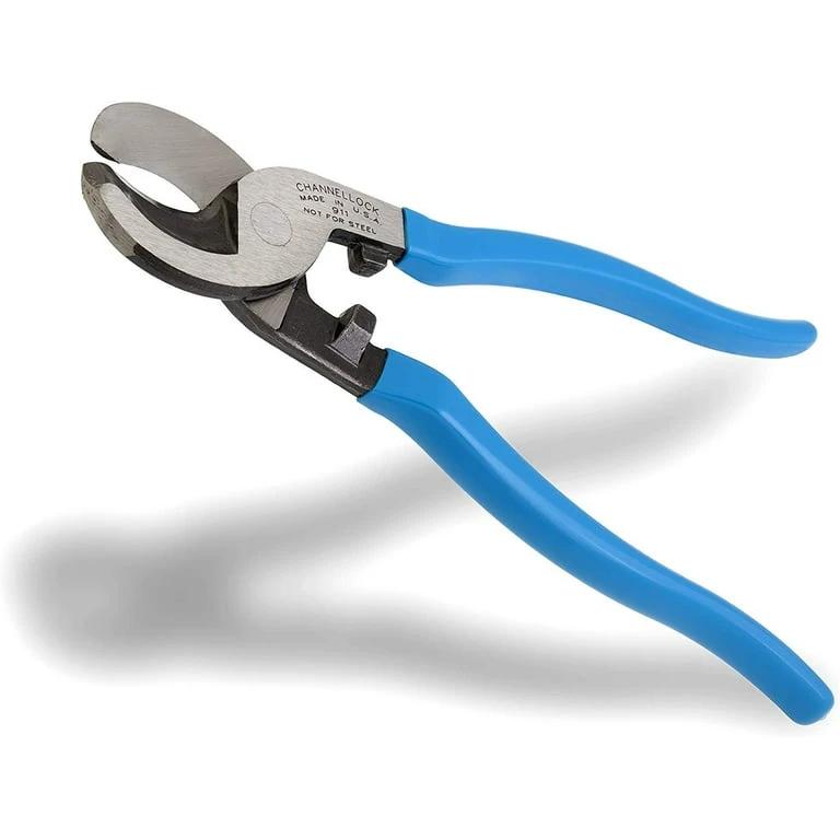 M.A.M Auto Parts Channellock 911 9.5" Long Cable Cutting Pliers for Copper and Aluminum - Pliers cutting pliers