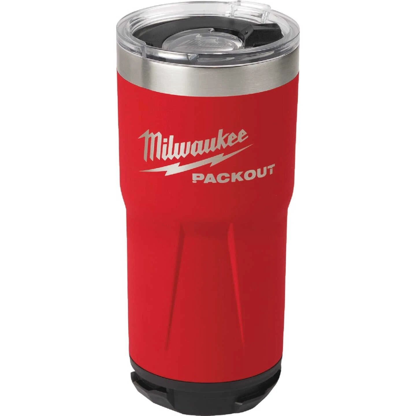M.A.M Auto Parts Milwaukee 48-22-8392R PACKOUT 20 oz. Red Insulated Tumbler Mug Coffee Cup - Tumblers Milwaukee Tools