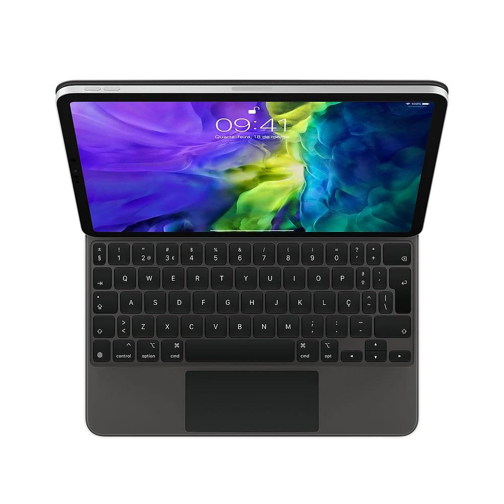 M.A.M Auto Parts Apple iPad Magic Keyboard for iPad Pro 11", iPad Air Black Portuguese MXQT2PO/A - Keyboards misc. office products