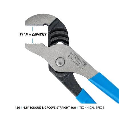 M.A.M Auto Parts Channellock 426 6.5" Straight Jaw Tongue & Groove Pliers - Pliers pliers