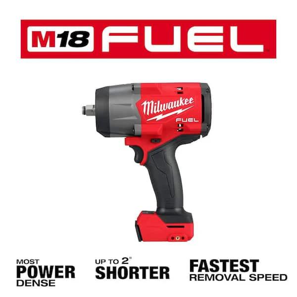 M.A.M Auto Parts Milwaukee 2967-20 M18 FUEL 18V 1/2 in High Torque Impact Wrench with Friction... - Impact Wrenches & Drivers Milwaukee Tools