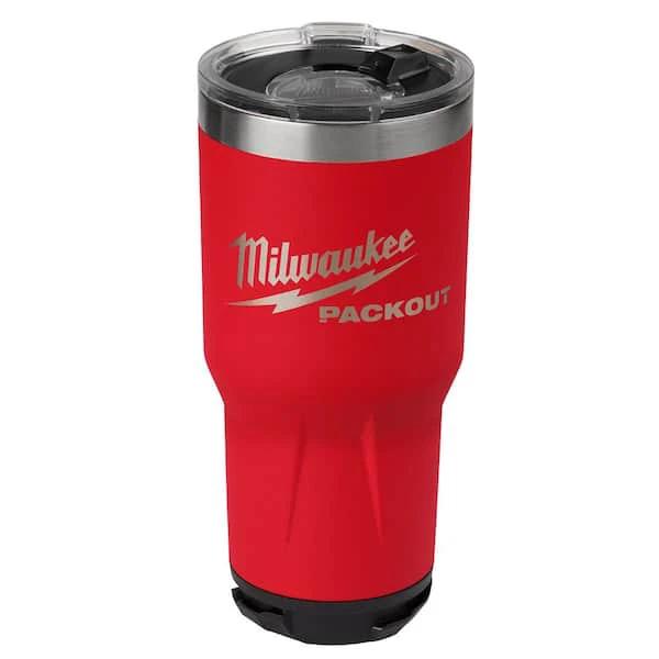 M.A.M Auto Parts Milwaukee (48-22-8393R) Tumbler - 30 oz, Red - Tumblers Milwaukee tools