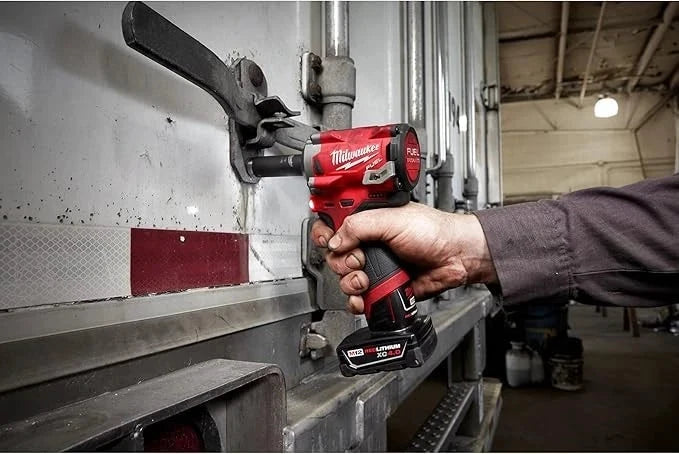 M.A.M Auto Parts Milwaukee M12 Fuel 2555-20 12V Impact Wrench - Red - Impact Wrenches & Drivers Milwaukee Tools