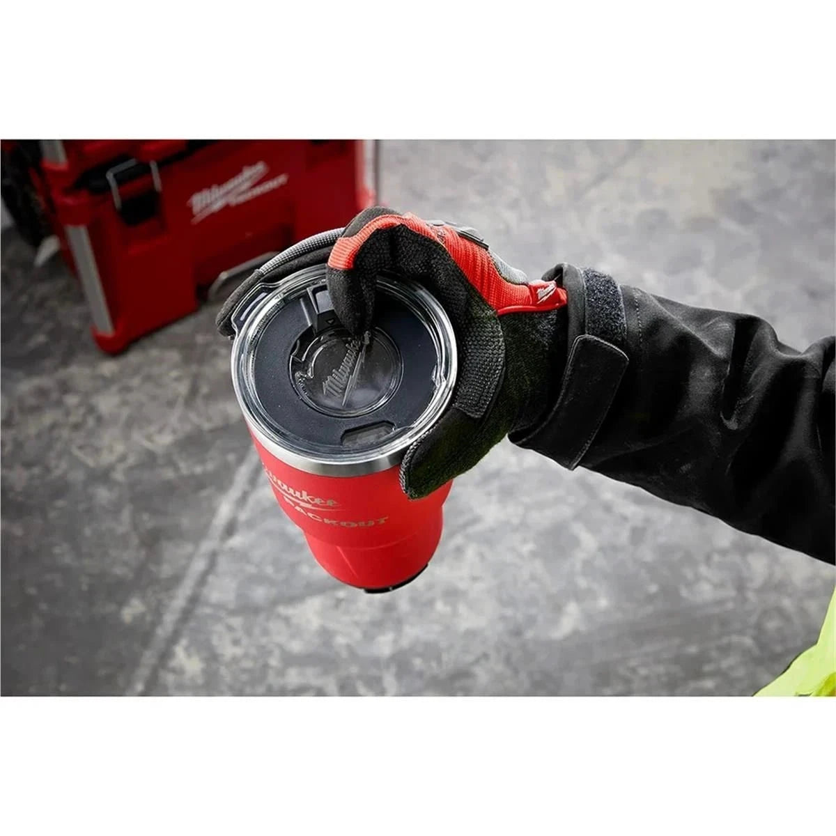 M.A.M Auto Parts Milwaukee (48-22-8393R) Tumbler - 30 oz, Red - Tumblers Milwaukee tools