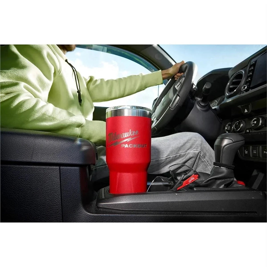 M.A.M Auto Parts Milwaukee (48-22-8393R) Tumbler - 30 oz, Red - Tumblers Milwaukee tools