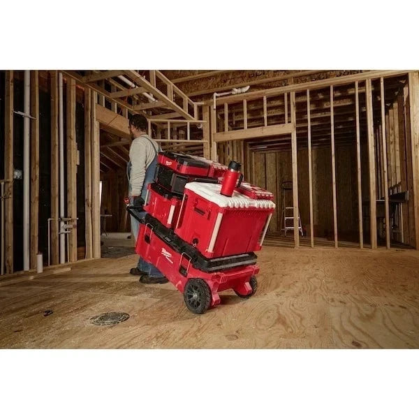 M.A.M Auto Parts MILWAUKEE PACKOUT Red 18 Oz. Insulated Mug with Sip Lid - Thermoses Milwaukee Tools