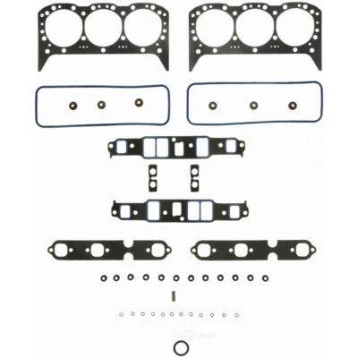 M.A.M Auto Parts 4.3 4.3L 262 180 200 Chevy Mercruiser Fel-Pro 17211 Marine Head Gasket Set - Watercraft Engine Parts Head Gasket Set